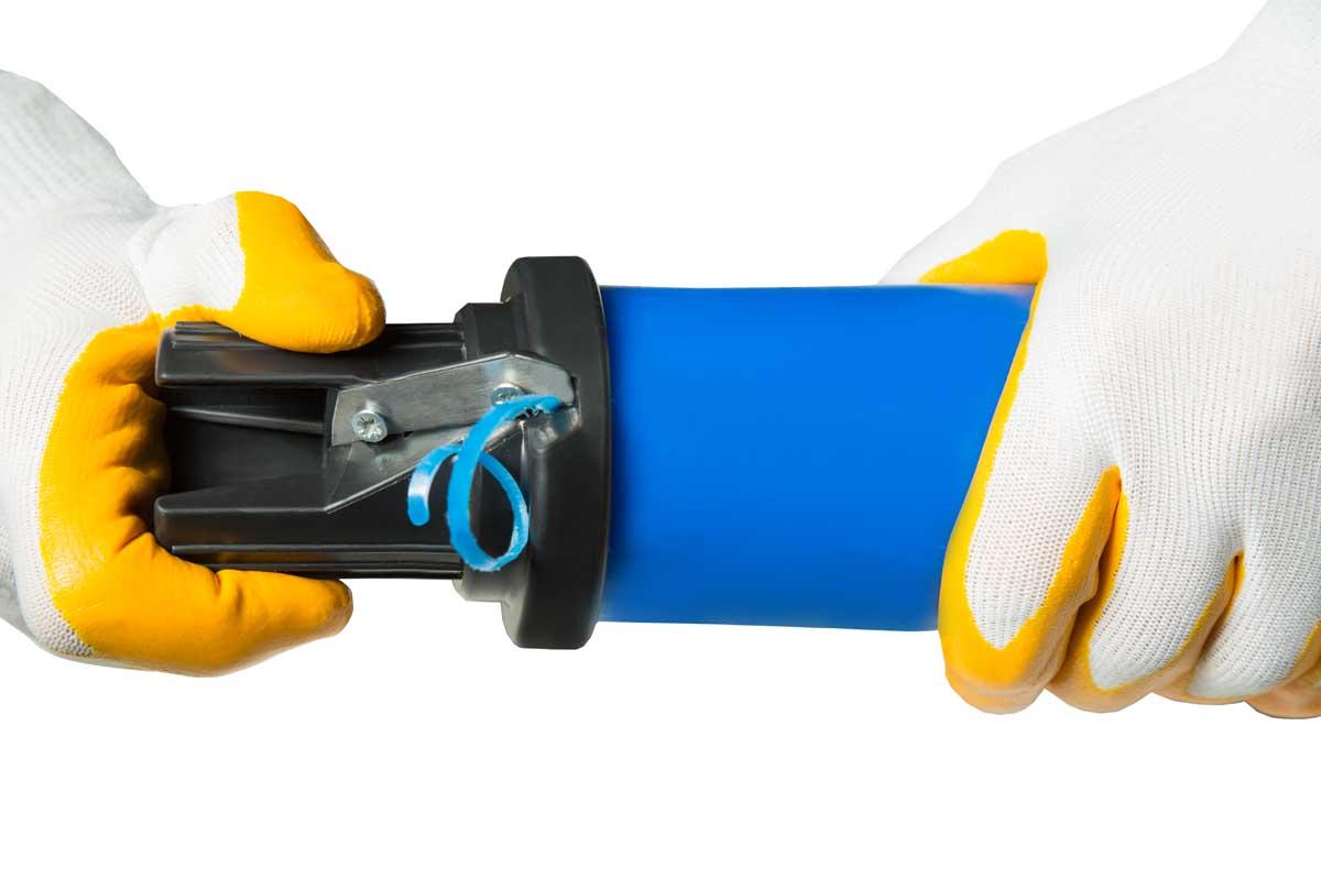 Ascutitoare cu gradator pentru tevi din PE D. 20-63 T  UNISERA