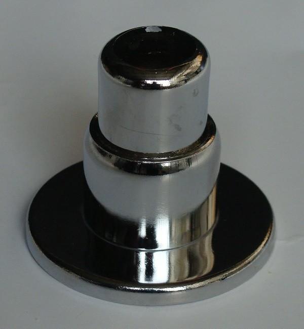 Декоративная накладка на трубу (D. 16-20) для полотенцесушителя (хром) (30-70 мм)  RADIVA