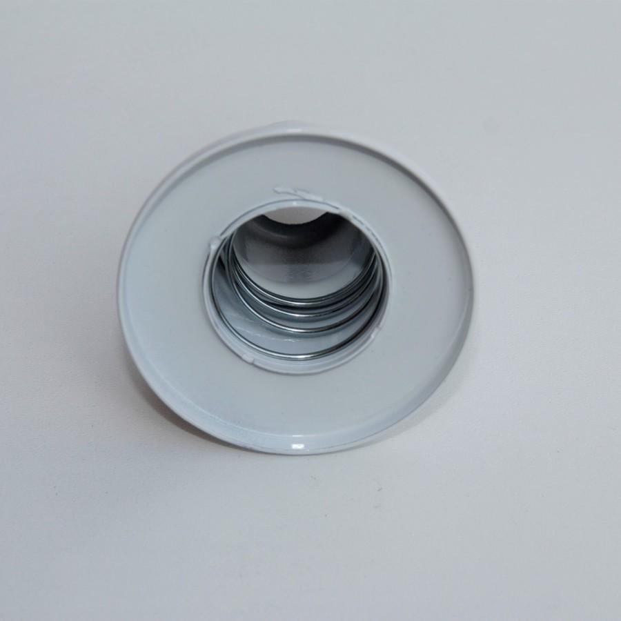 Декоративная накладка на трубу (D. 16-20) для полотенцесушителя (белая) (30-70 мм)  RADIVA