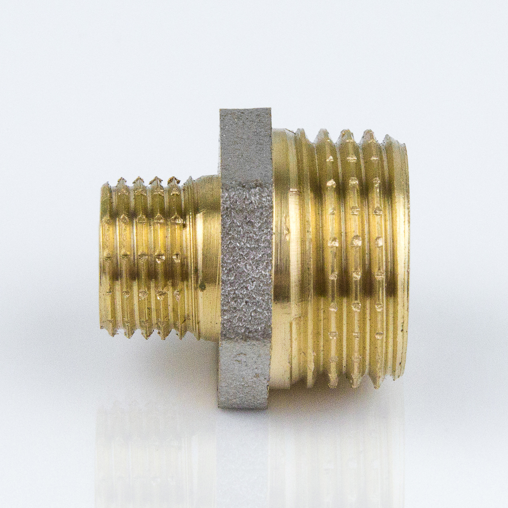 Ниппель переходной D. 1.1/2" x 1" бронзовый SK (RU)