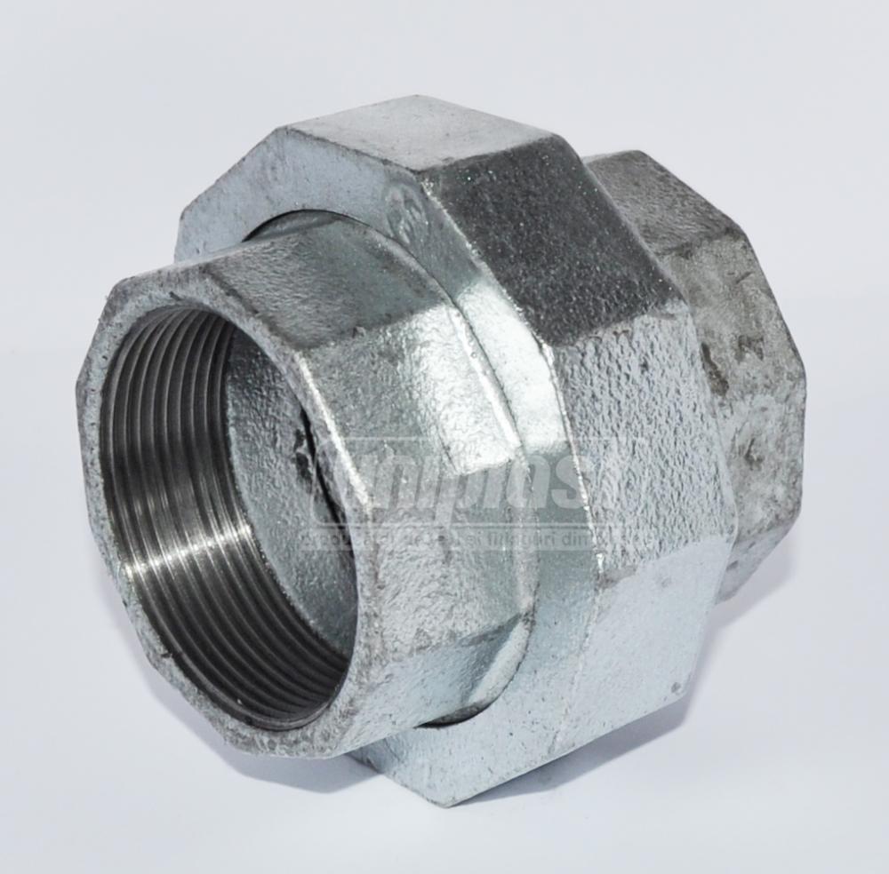 Гайка накидная М/М D. 2" гальванизированная SK (RU)