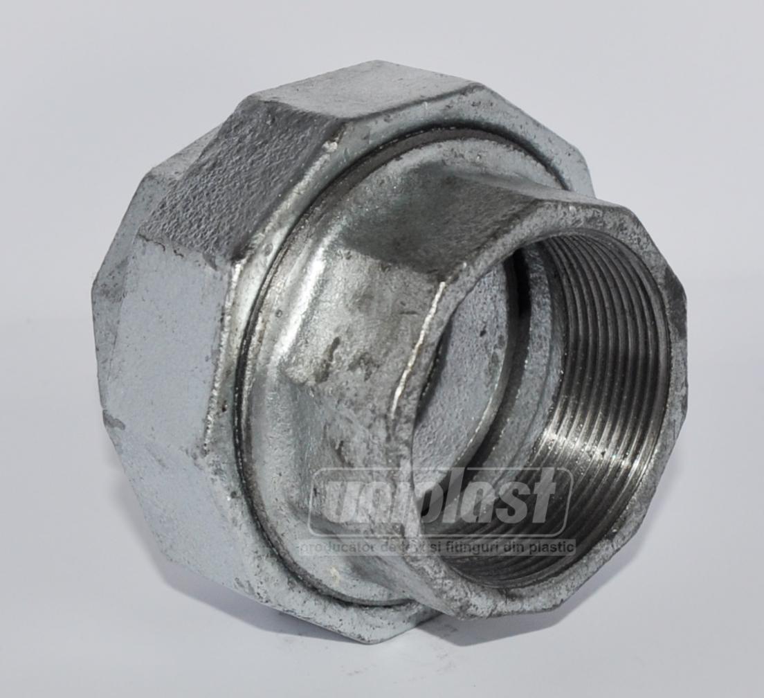 Гайка накидная М/М D. 2" гальванизированная SK (RU)