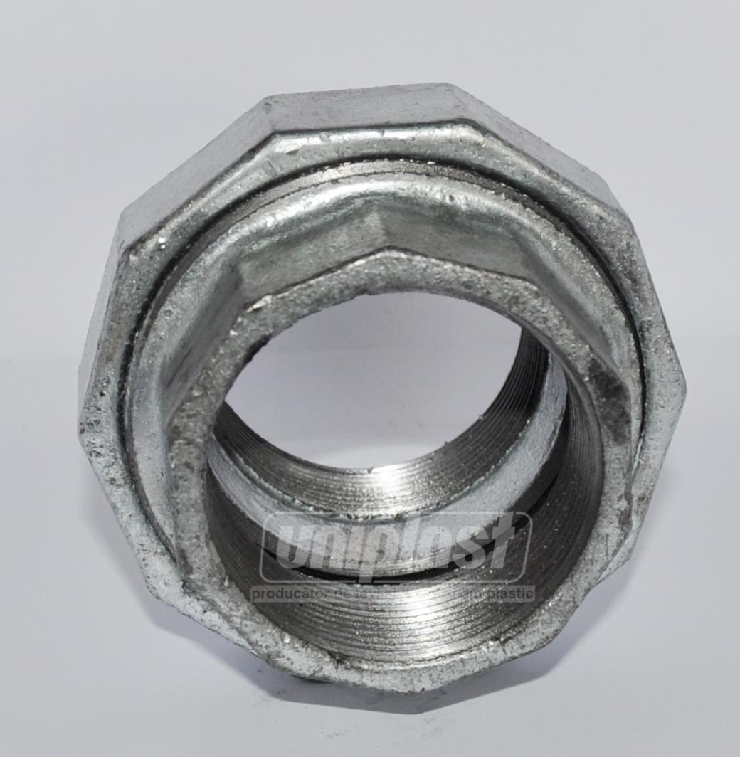 Гайка накидная М/М D. 2" гальванизированная SK (RU)