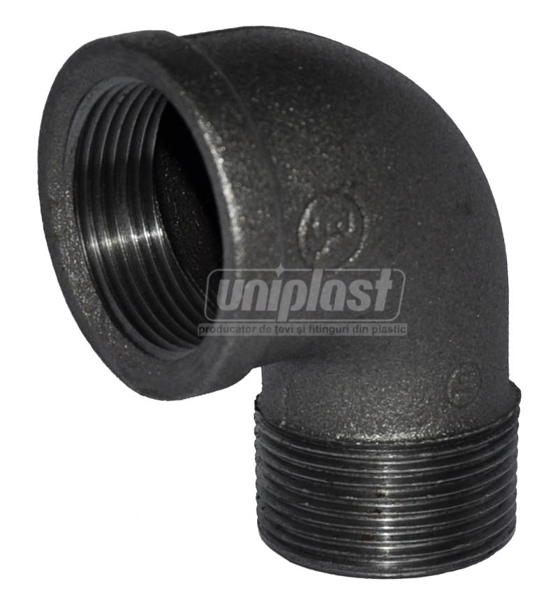 Угол D. 1.1/4" М/П гальванизированный SK (RU)