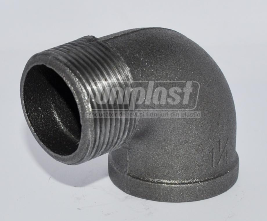 Угол D. 1.1/4" М/П гальванизированный SK (RU)