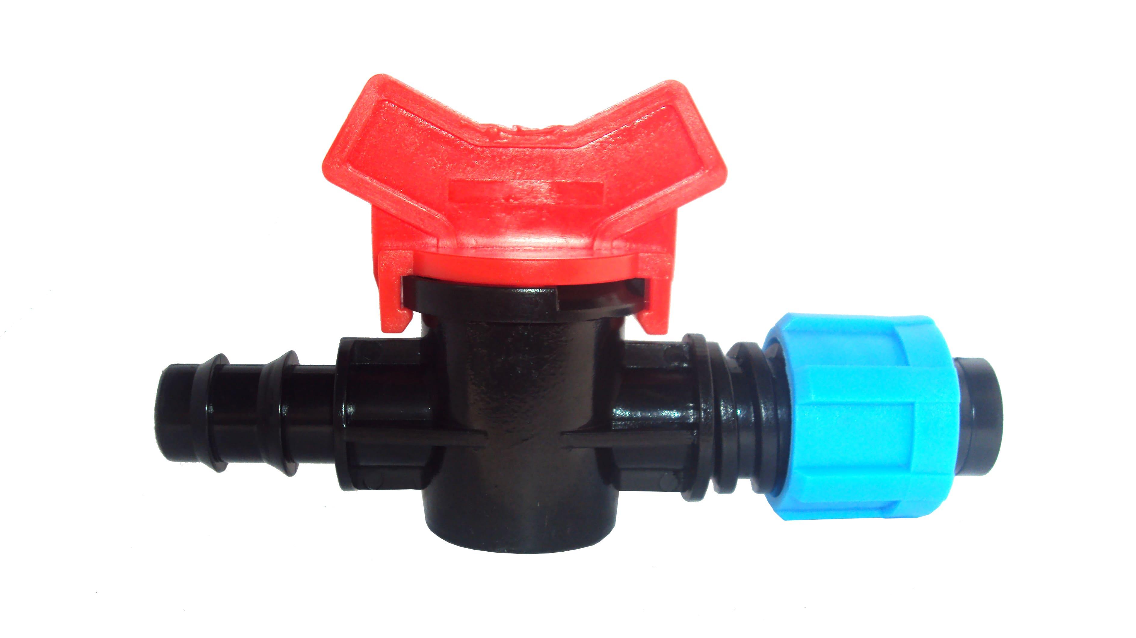 Robinet cilindric banda + tub de picurare D. 16x17  UNITAPE