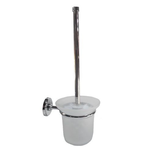 Perie WC suport perete, sticla 6290 C