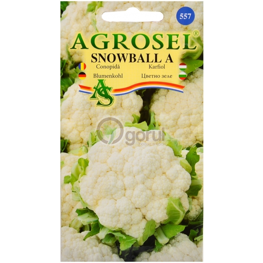 Семена Капуста Snowball цветная 1 г  AS