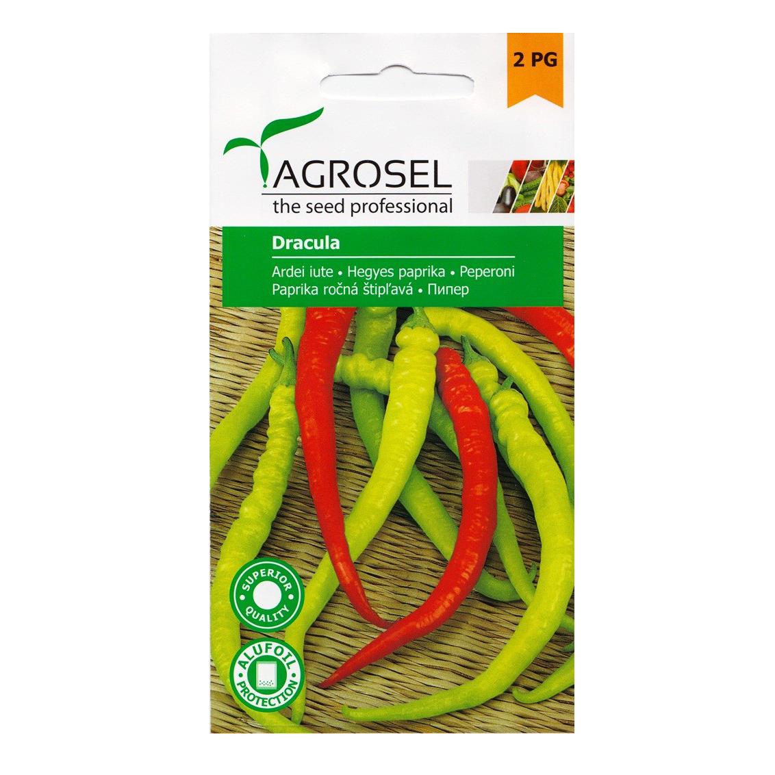 Семена Перец острый Dracula 1 г  AS