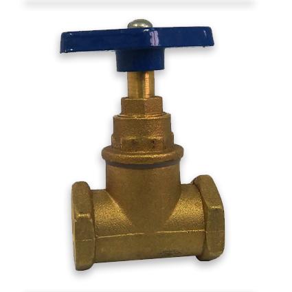 Вентиль D.  1/2" М/М латунь PN25 (Б1111А)