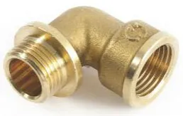 Угол D.  1/2" П/М бронзовый U (А0122А)