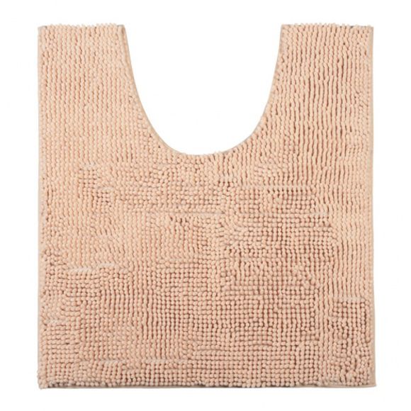 Коврик для WC 55 x 60 см микрофибра (бежевый) 14190