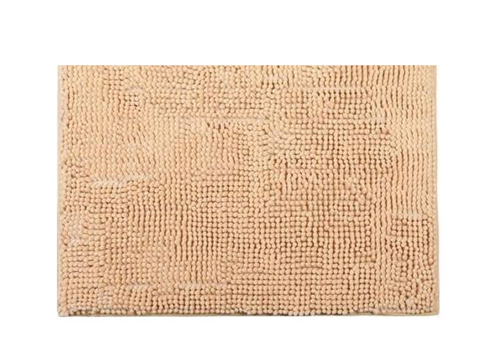 Коврик для ванной 50 x 80 x 1.5 см микрофибра противоскользящий (песочный) 14152