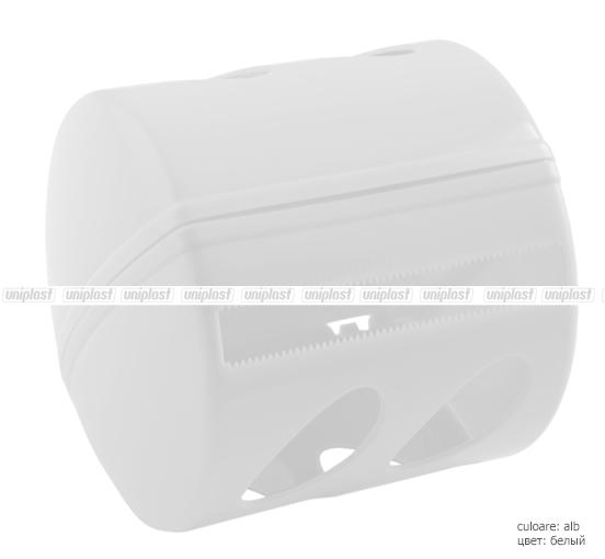 Держатель туалетной бумаги пластиковый (белый) ПЦ1512