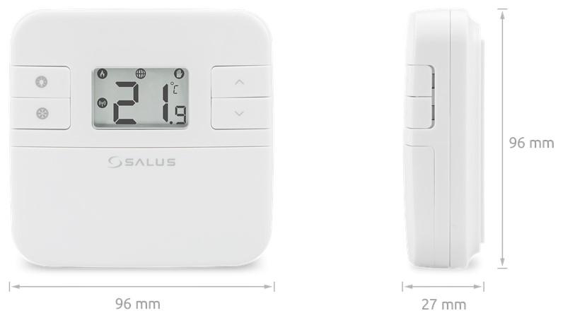 Терморегулятор суточный электронный проводной непрограммируемый RT310 SALUS