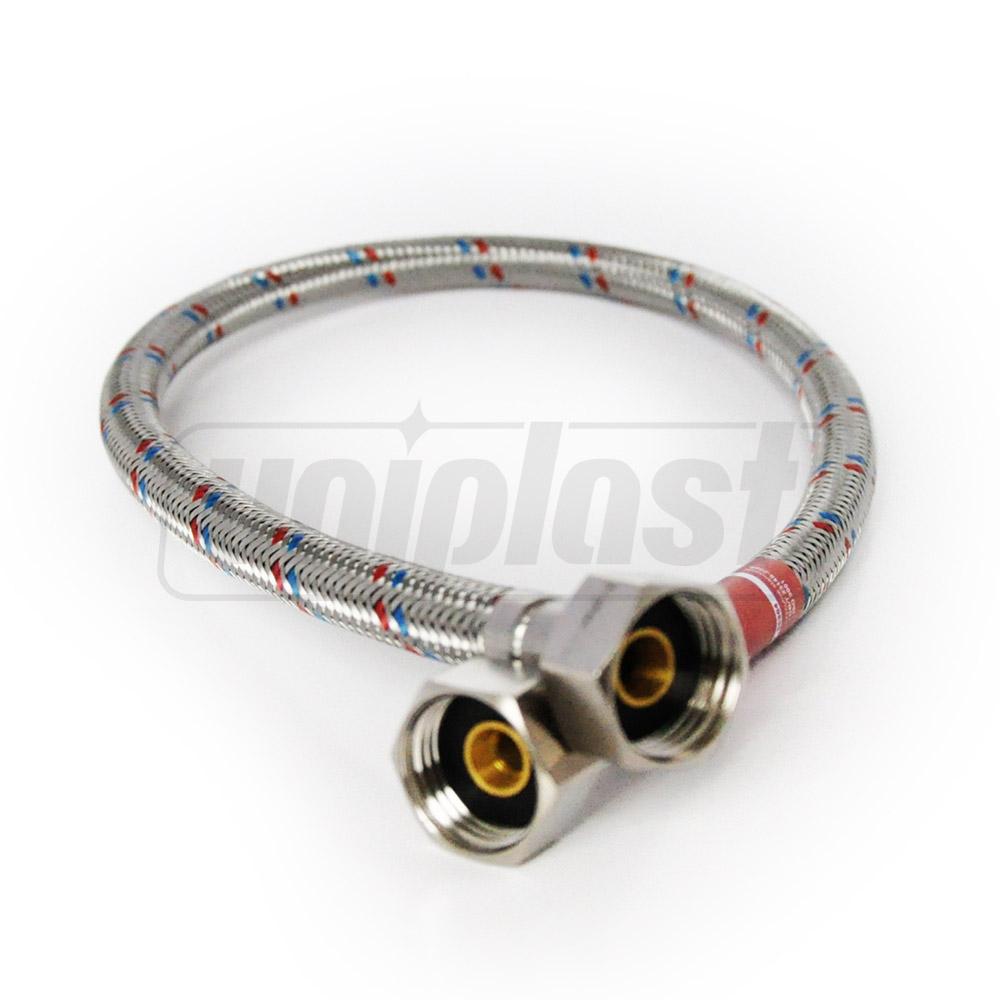 Furtun flexibil antivibrant UNIPLAST L=0.4 m D. 1/2" FI/FI din inox