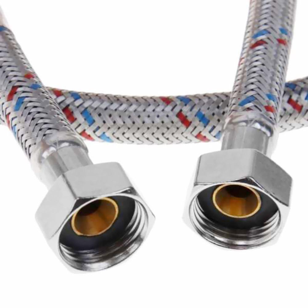 Furtun flexibil antivibrant UNIPLAST L=0.4 m D. 1/2" FI/FI din inox