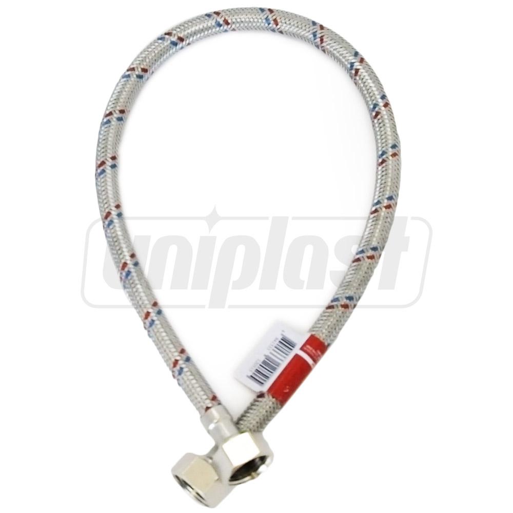 Furtun flexibil antivibrant UNIPLAST L=1 m D. 1/2" FI/FI din inox