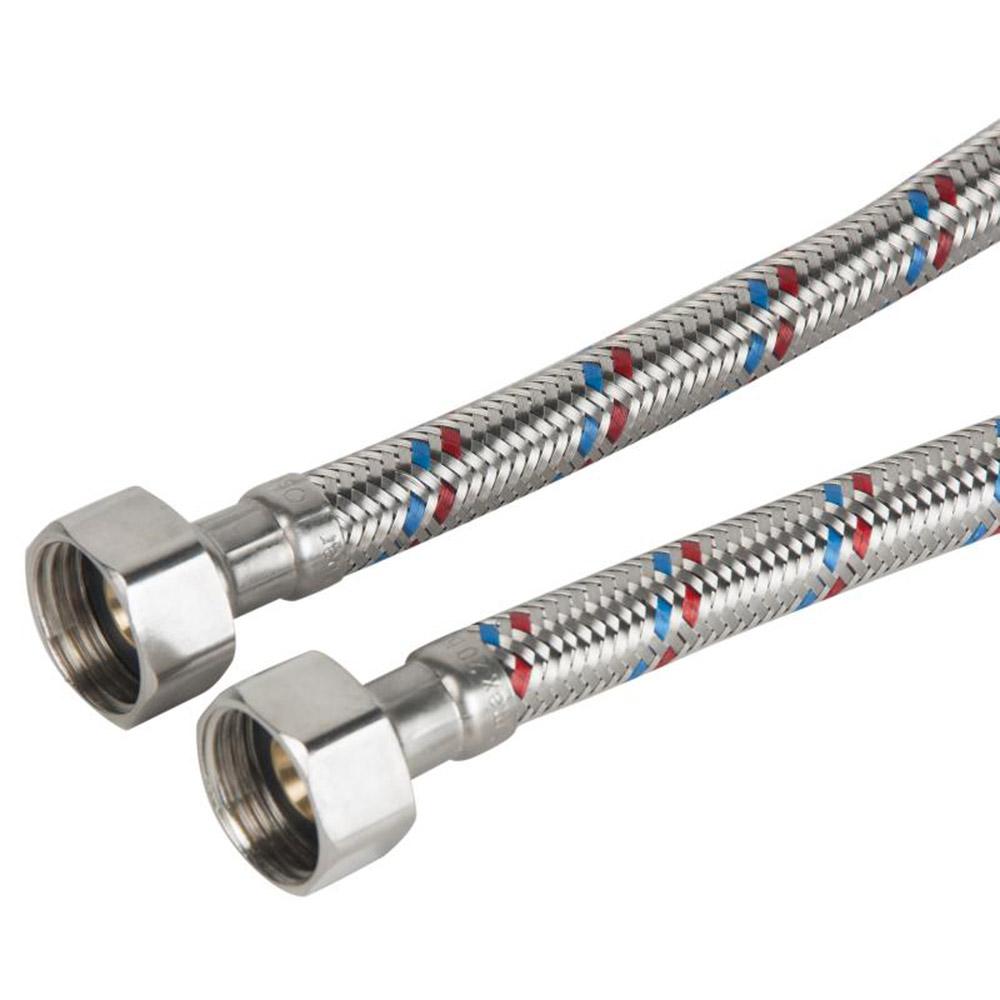 Furtun flexibil antivibrant UNIPLAST L=1.2 m D. 1/2" FI/FI din inox