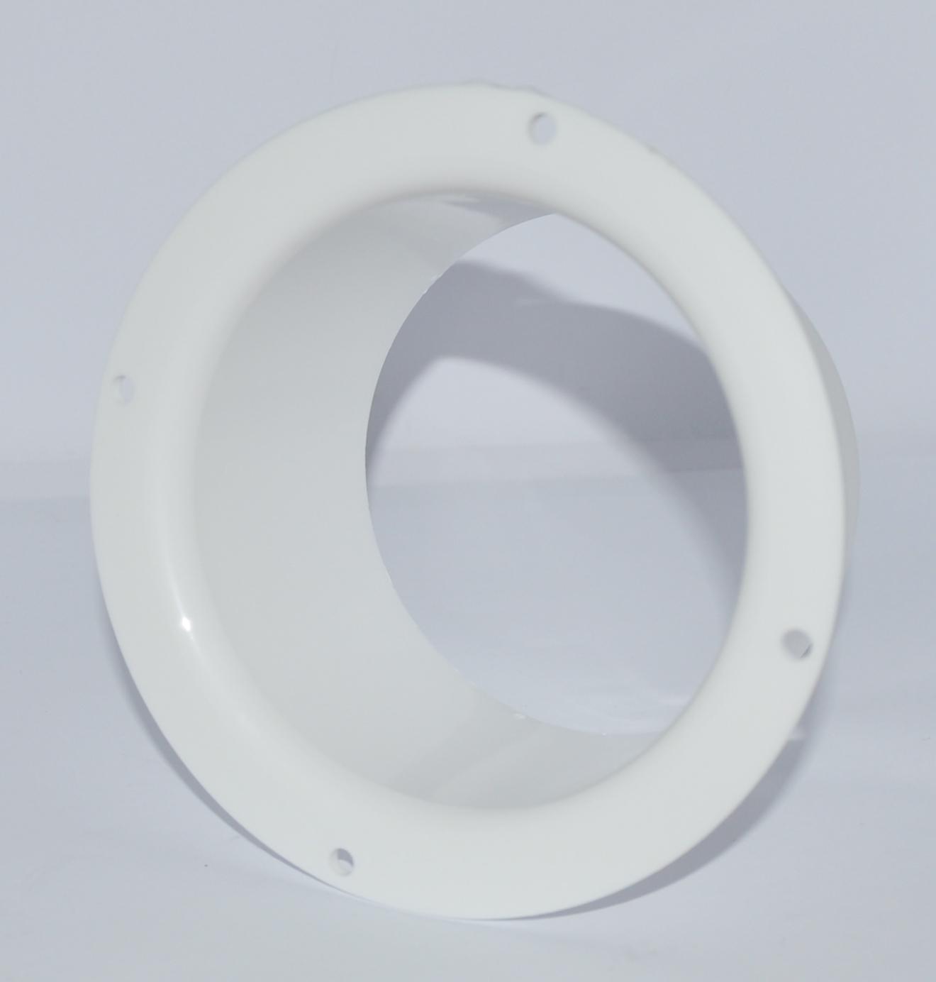 Flansa din plastic pentru canale rotunde de ventilatie D.100 (alba) VF100  EUROPLAST