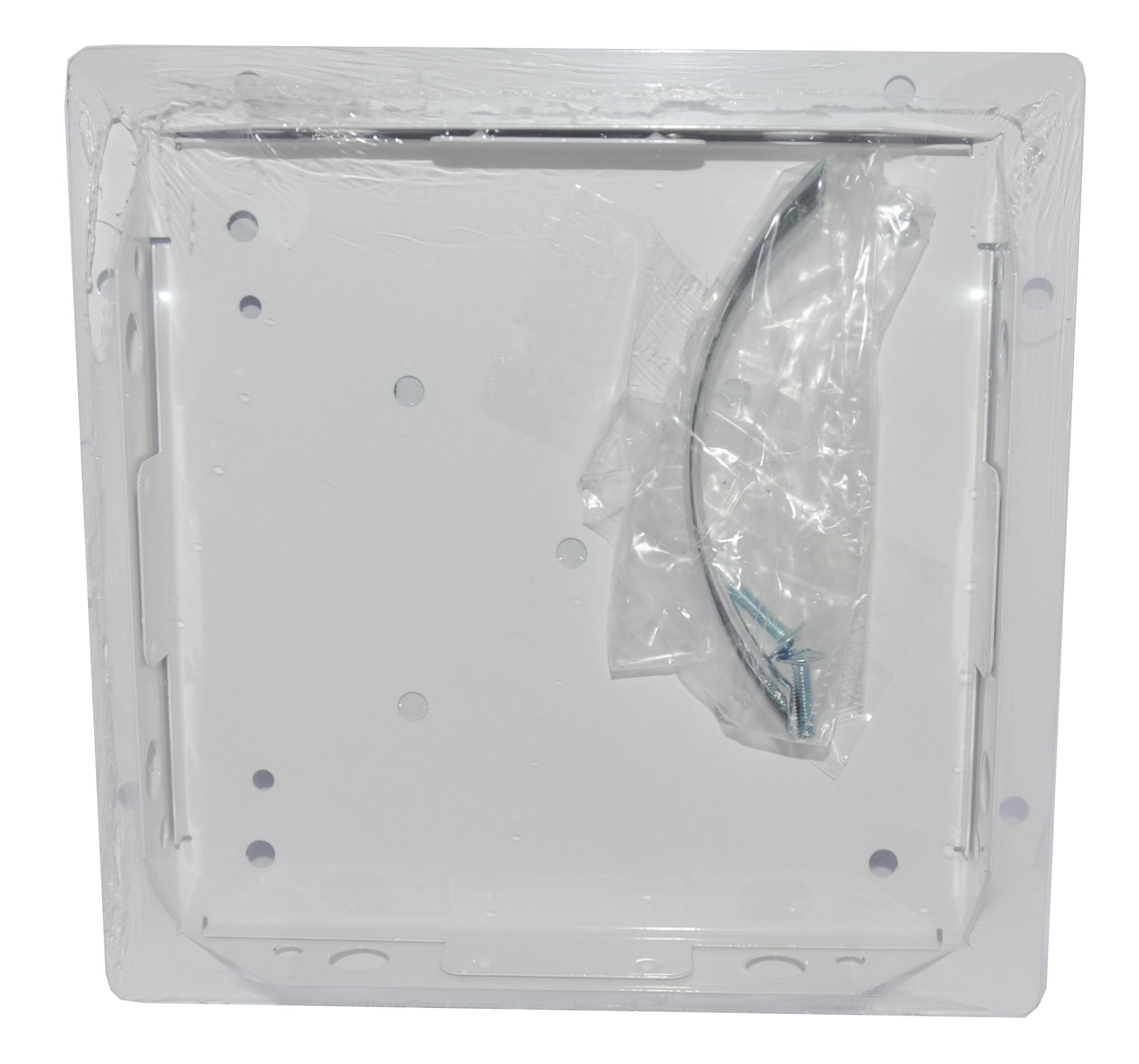 Usita de vizitare din metal 200 x 200 mm cu maner MDU2020  EUROPLAST