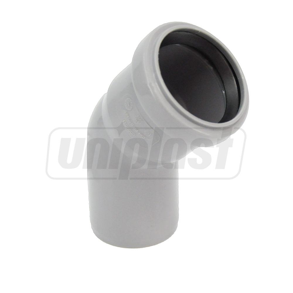 Отвод ПП D. 50 / 45°  UNIPLAST