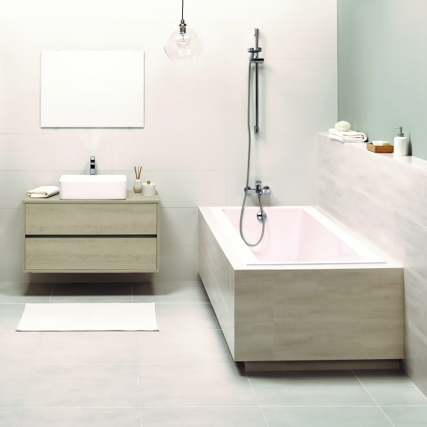 Сada de baie din acril CERSANIT Balineia 170 x 70 cm dreptunghiulara (81410)