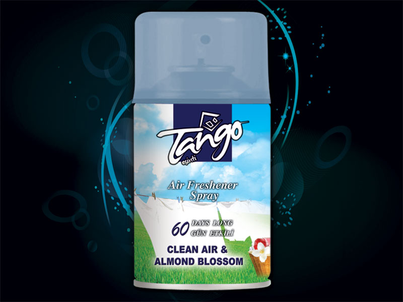 Баллон сменный для автоматического дозатора TANGO 250 мл (Clean Air & Almond Blossom)