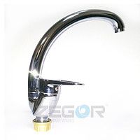 Смеситель для кухни (ухо) PUD4 A146 на гайке, картридж D. 35  ZEGOR