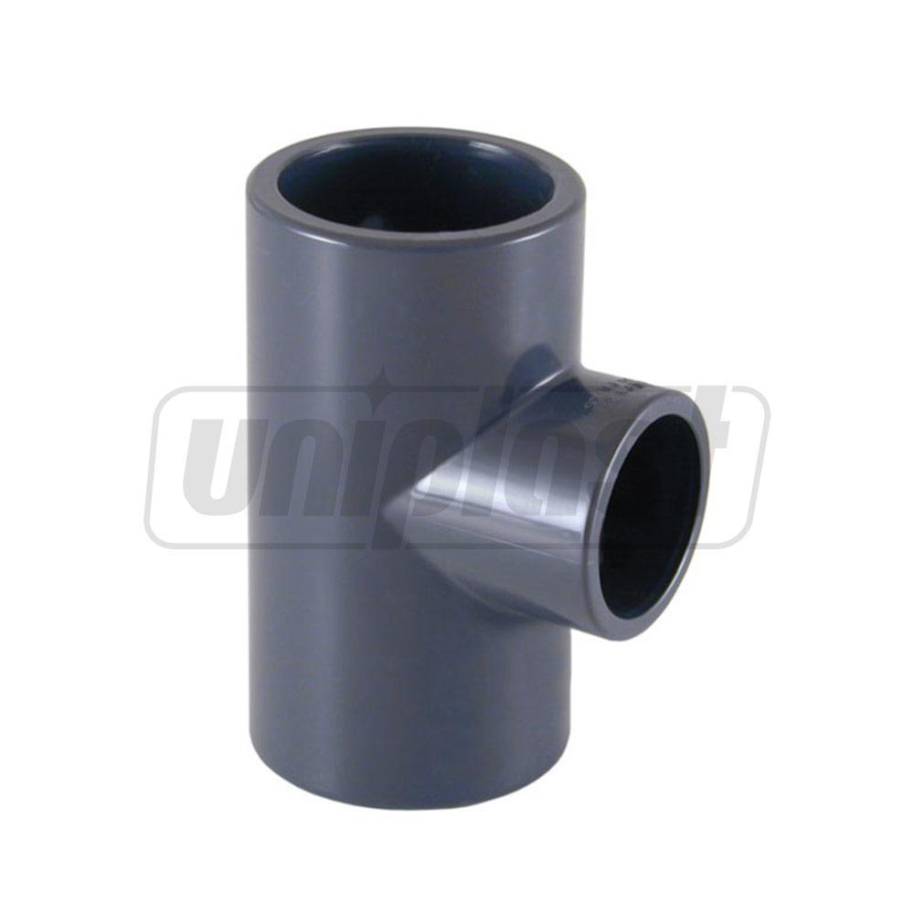 Тройник переходной ПВХ клеевой 90° D. 50 x 32 Art. 508000500322  PIMTAS