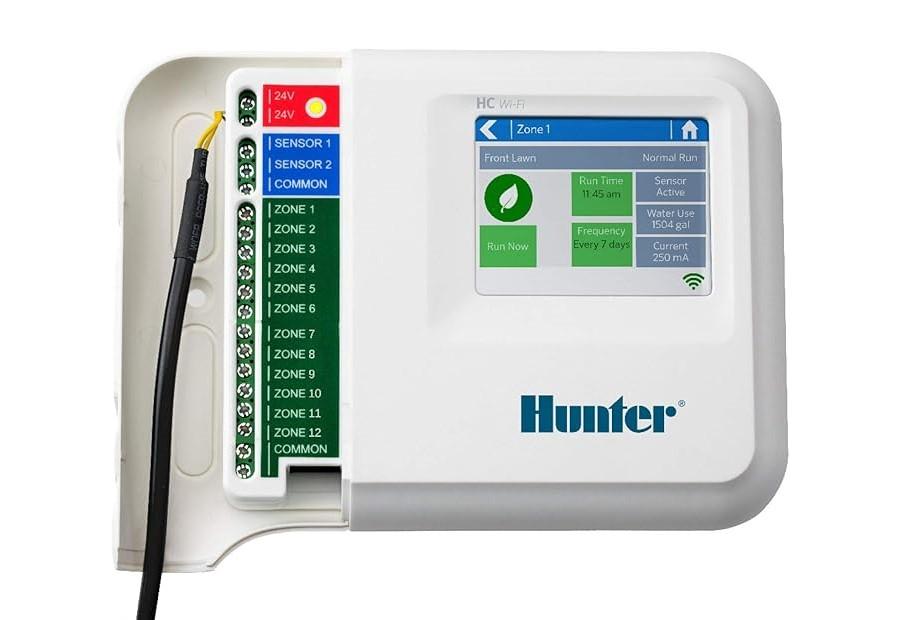 Блок управления поливом Hydrawise, 22 V,12 зон (внутренний) HC-1201-IE HUNTER