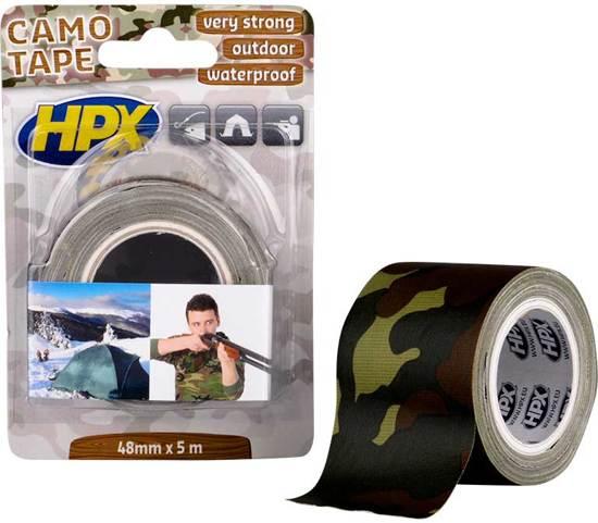 Скотч армированный 50 мм x 5 м (камуфляж) HPX CA5005