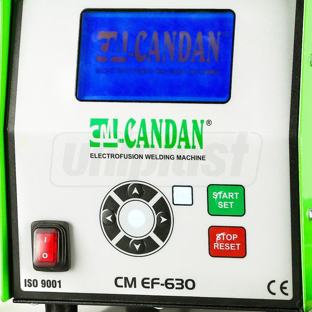 Аппарат для электромуфтовой сварки 20-630 мм CM-EF-630 Electrofusion  CANDAN