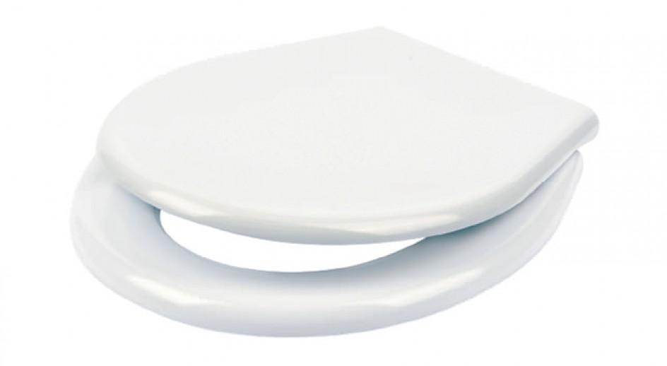 Сиденье WC дюропласт, крепление металлическое (9202) GURALVIT