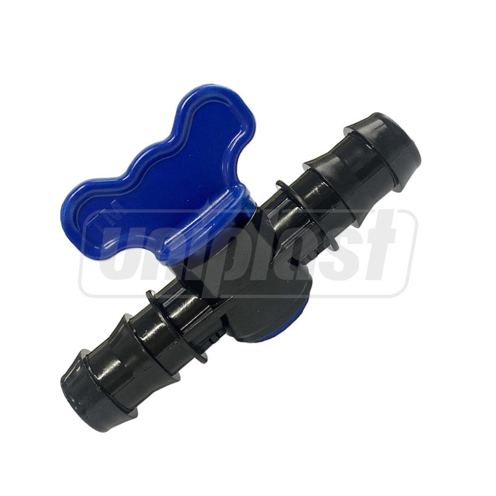 Кран цилиндрический трубка + трубка D. 20 бабочка  MTS