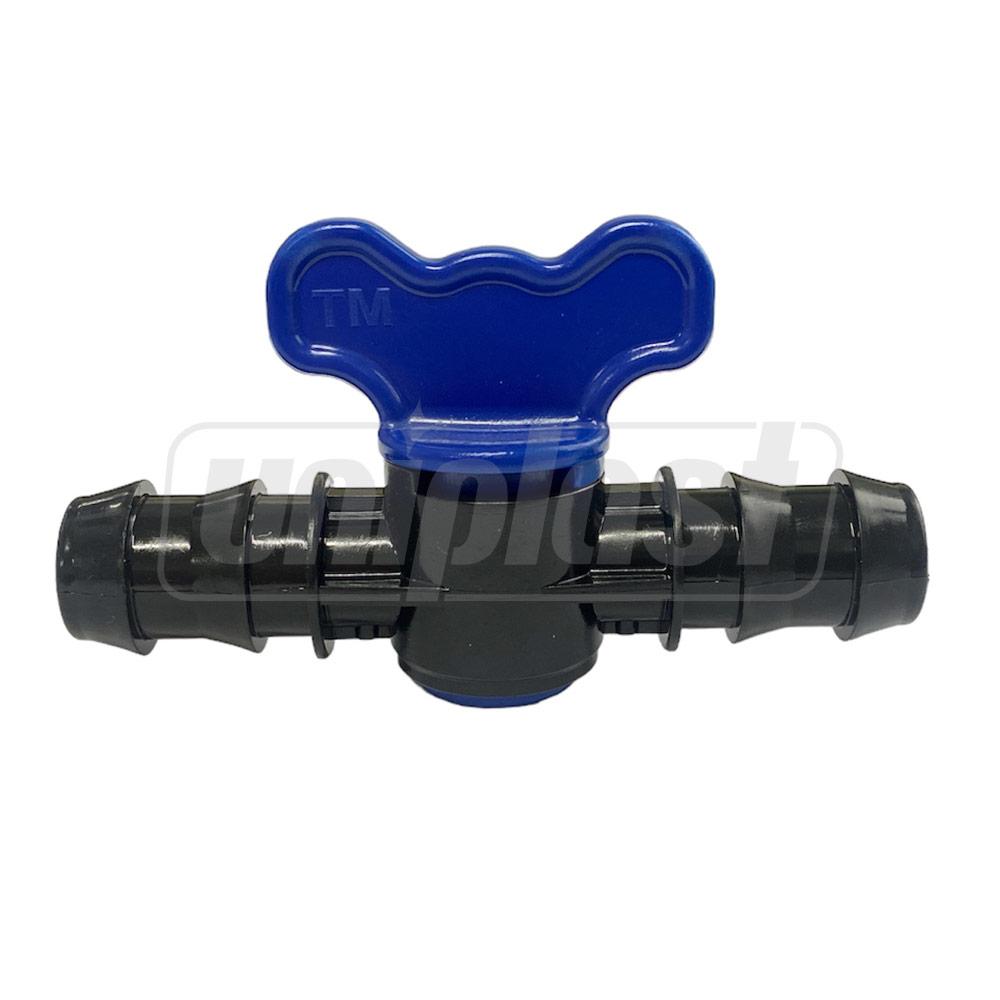 Кран цилиндрический трубка + трубка D. 20 бабочка  MTS