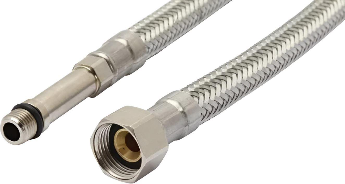 Racord flexibil pentru baterii cu prelungire REMER L=1 m - ML10x1x1/2"F (cu capat lung)