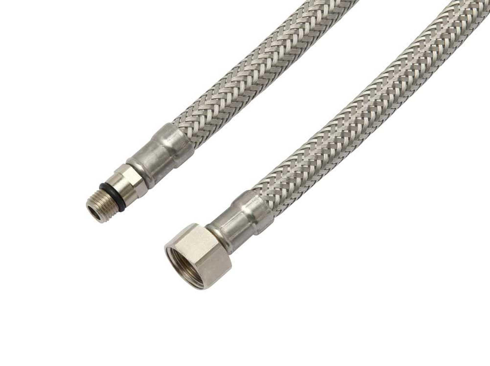 Иглы для смесителя гибкие REMER L=0.8 м - M 10x1x1/2"F (короткая)