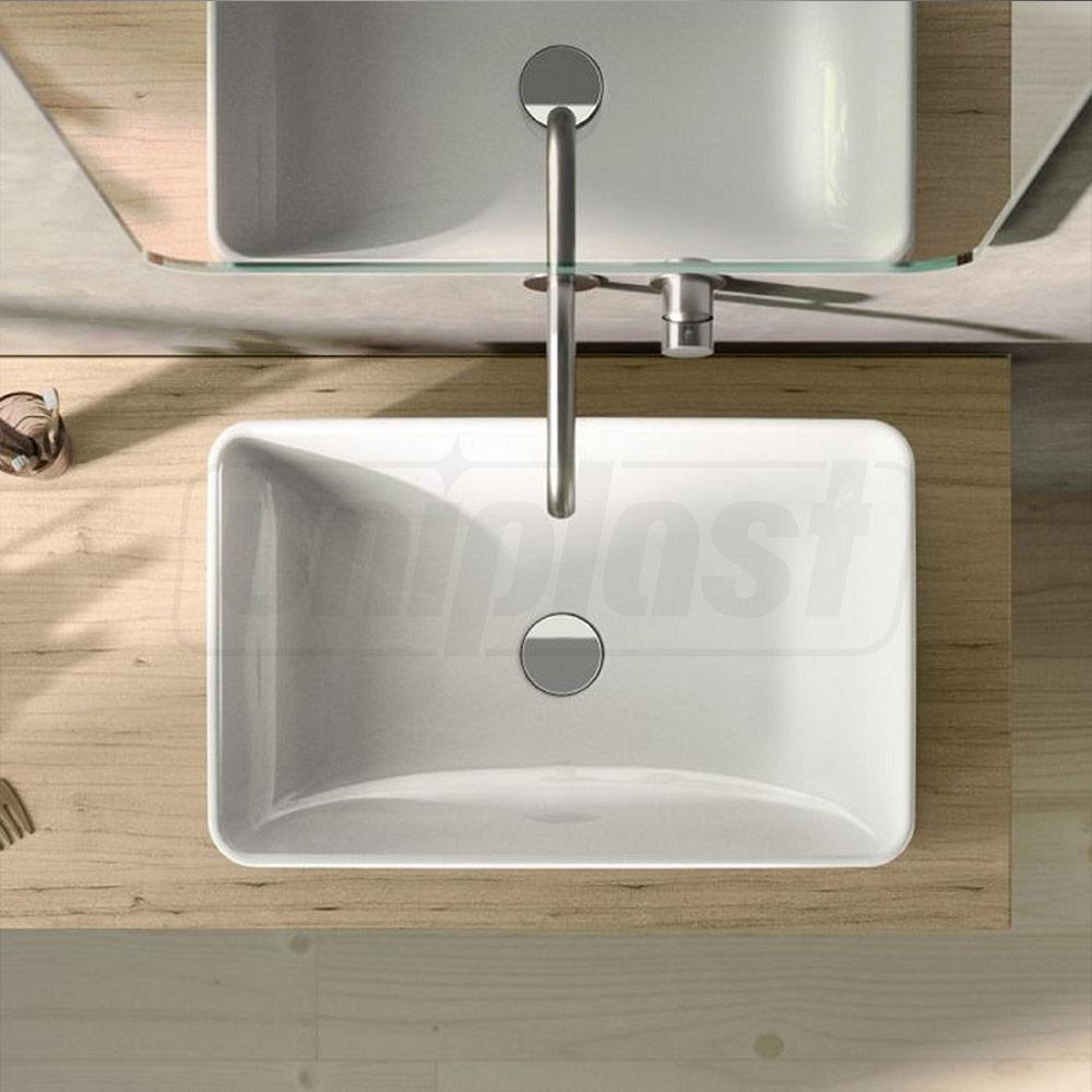 Lavoar ceramica dreptunghiular 50 SEMI (500 x 320 x 110 mm)  CERANO