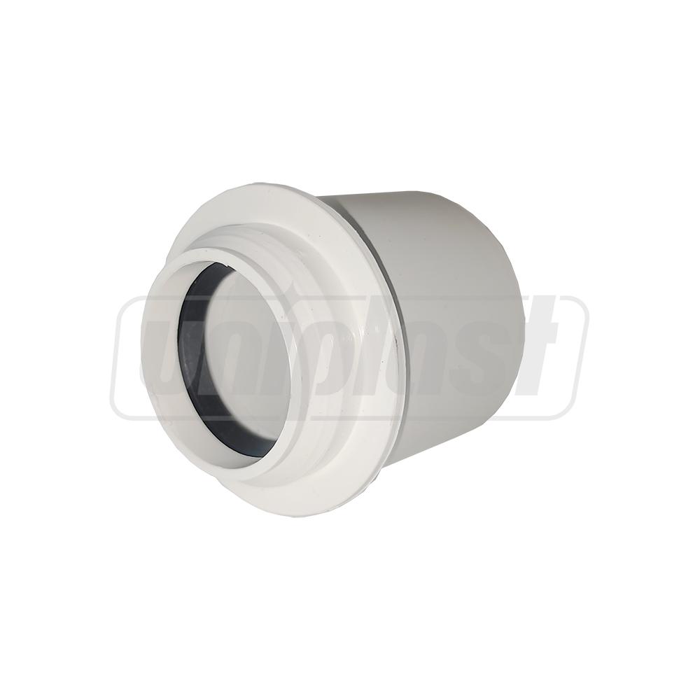 Переход ПП компакт (короткий) D. 50 x 40 (белый) PL