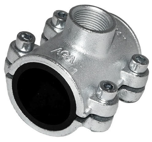 Colier de bransare fonta OBD D. 1" x 3/4"  AGAFLEX