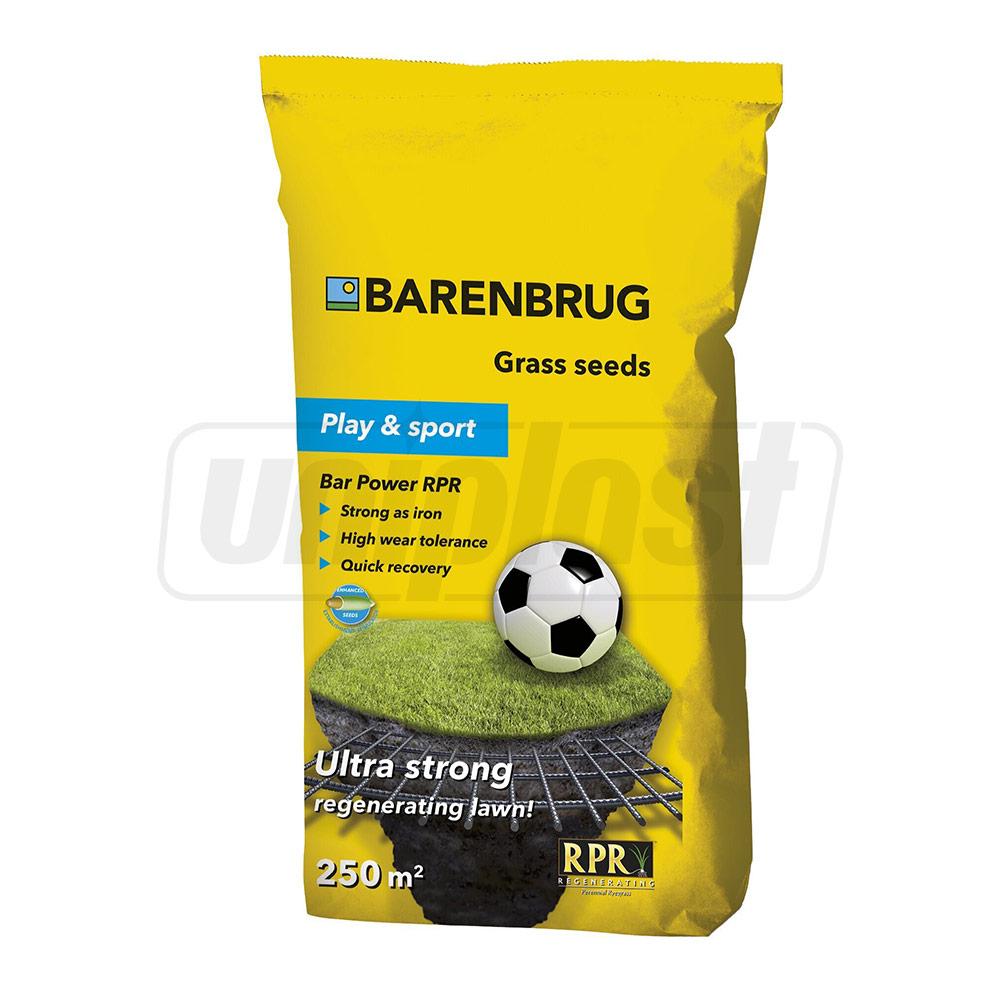 Семена для газона Play & Sport 15 кг Bar Power RPR BARENBRUG