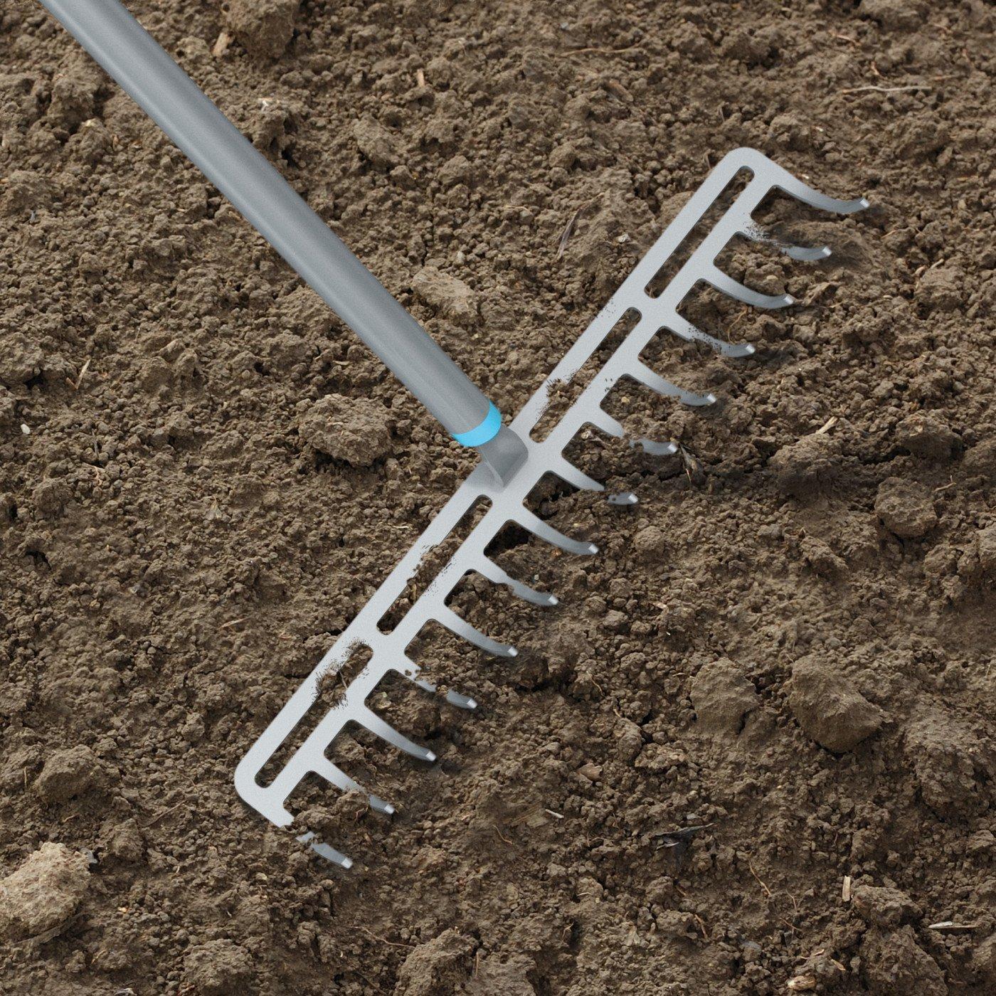 Грабли металлические универсальные 370 мм 14 зубьев L=1550 мм 0.9 кг ERGO  CELLFAST