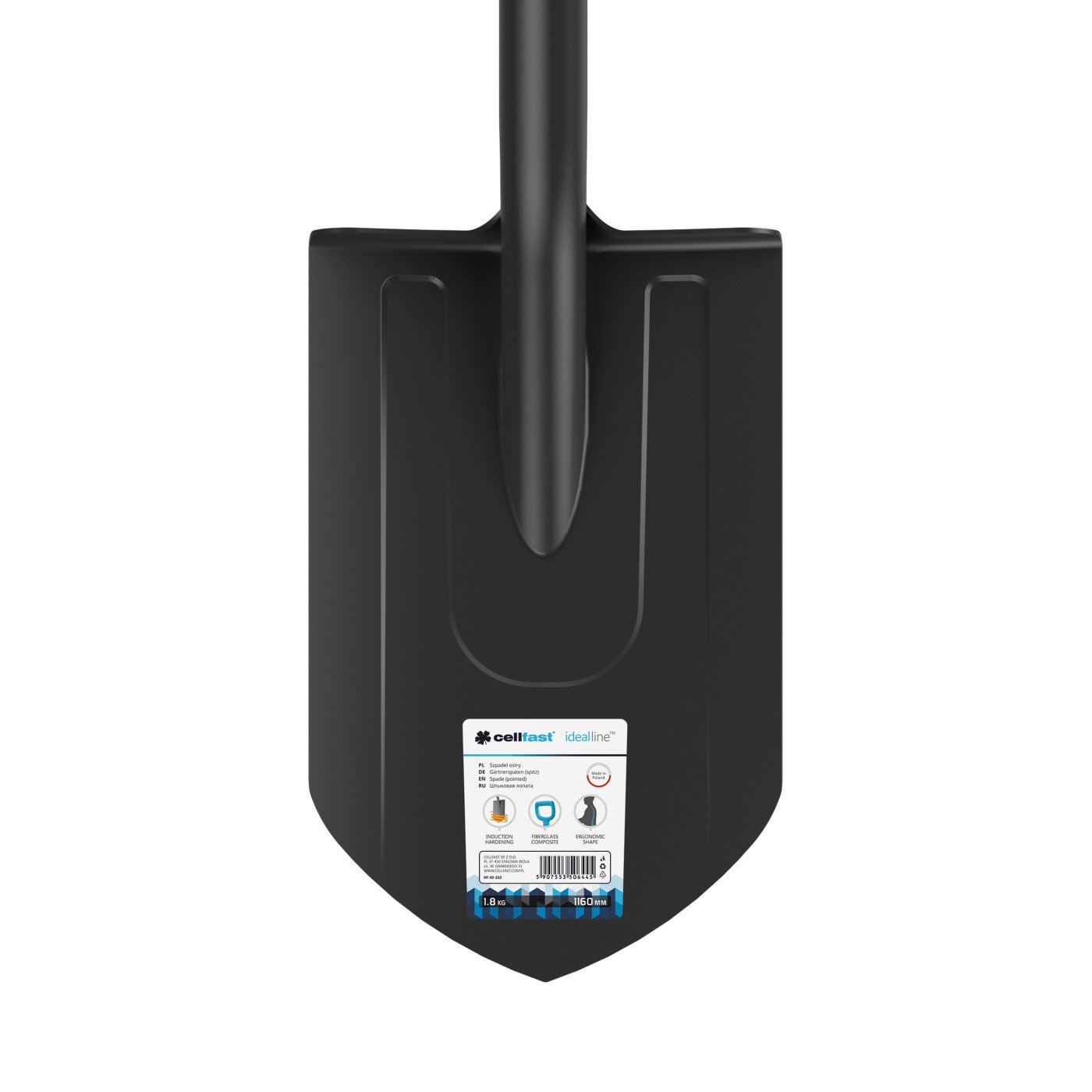 Harlet IDEAL L=1160 mm/180 mm 1.8 kg CELLFAST SCOS DIN PRODUCERE