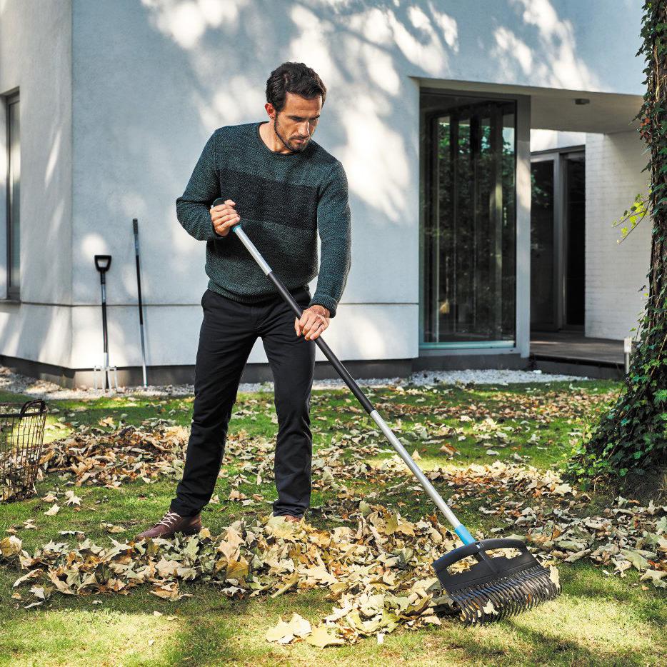 Грабли для листьев 525 мм L=1800 мм 0.8 кг ERGO CELLFAST