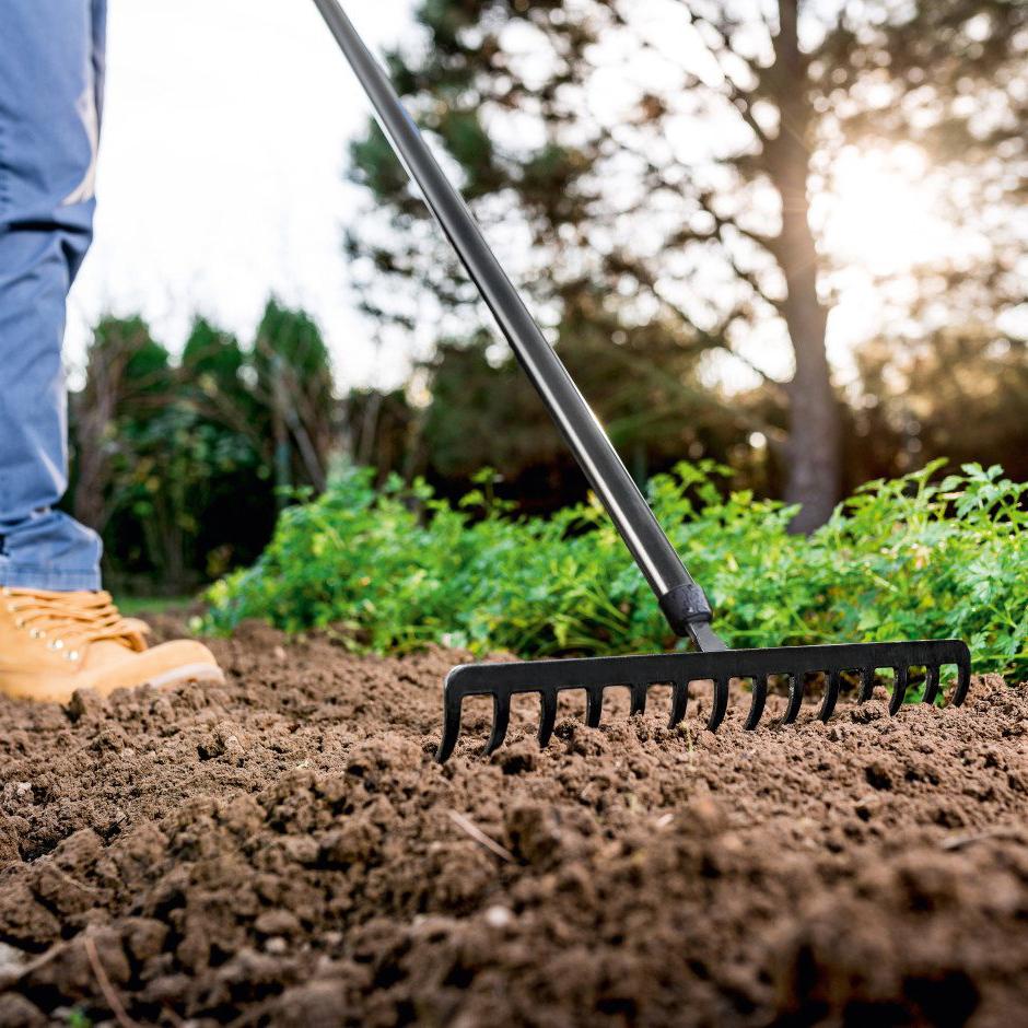 Грабли металлические универсальные 370 мм 14 зубьев L=1550 мм 0.9 кг IDEAL PRO™  CELLFAST