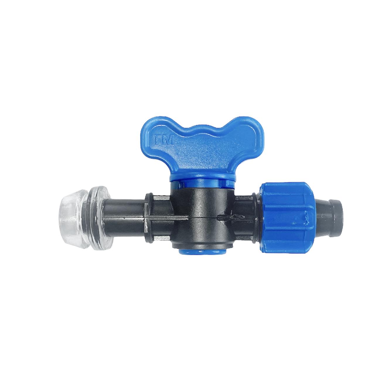 Кран цилиндрический PE + лента D. 17 (с резинкой) MTS 7543