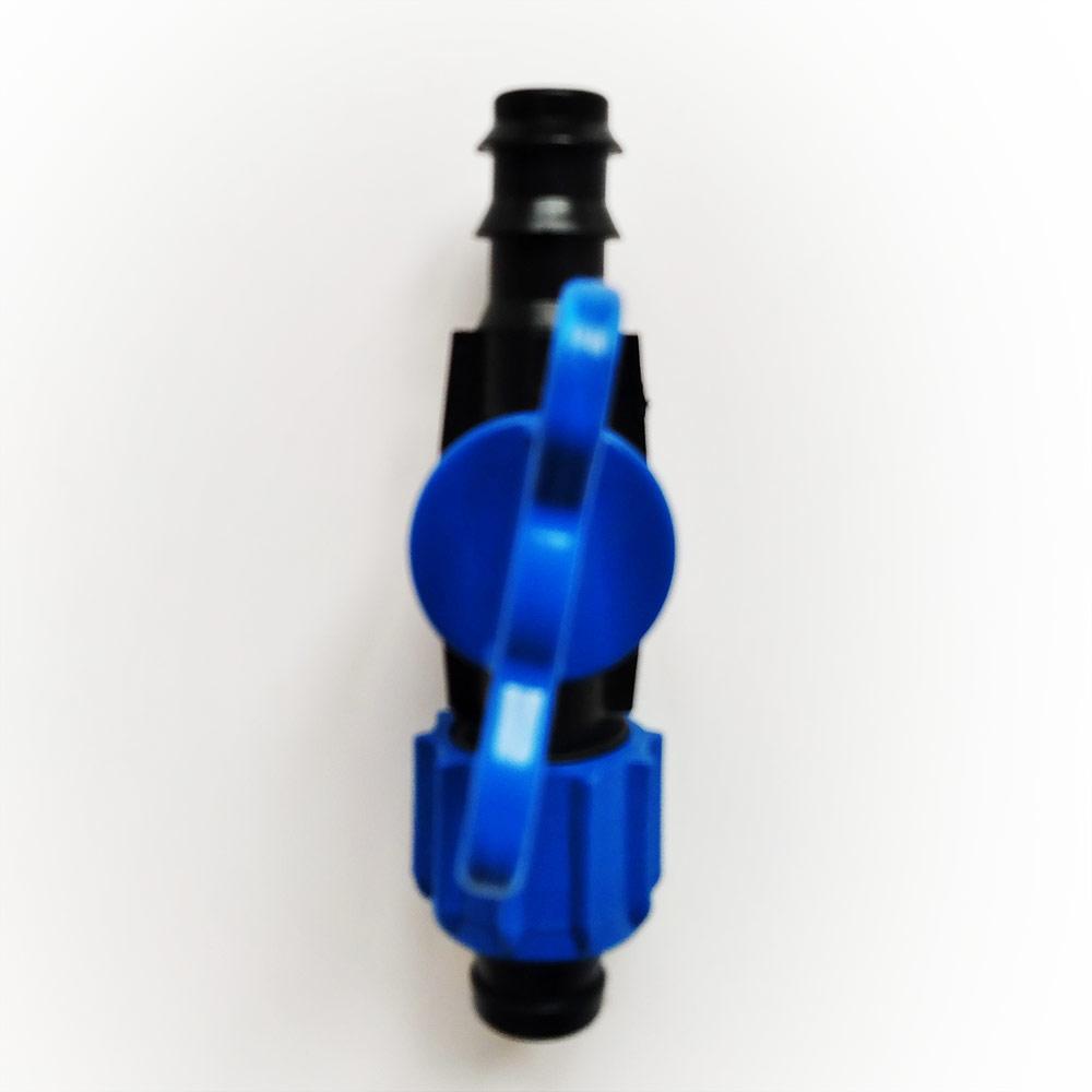 Robinet cilindric banda + tub de picurare D. 16x17 MTS 7617