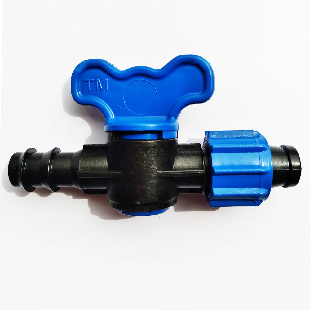 Robinet cilindric banda + tub de picurare D. 16x17 MTS 7617