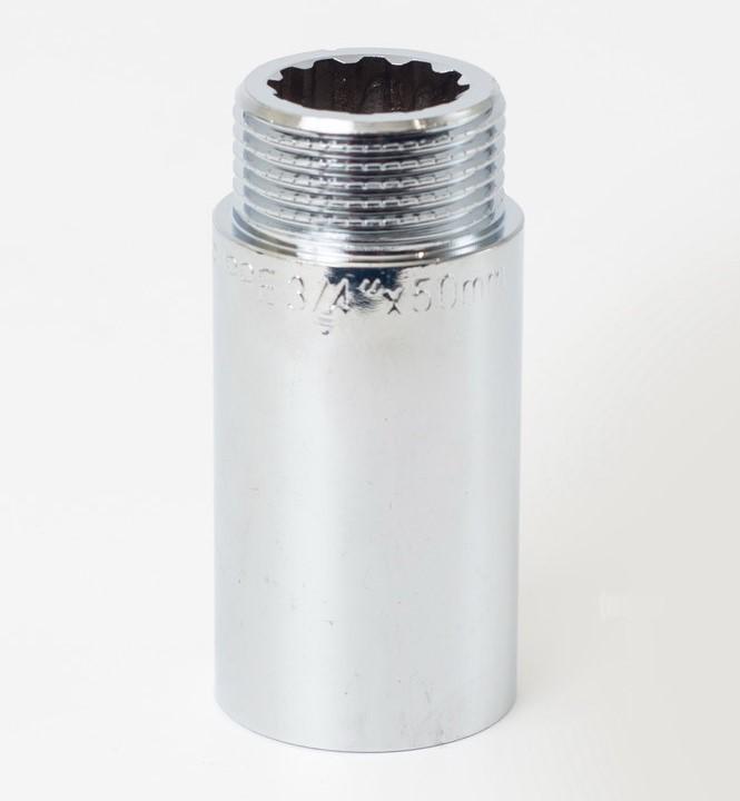 Reductie prelungitor D. 3/4" FE/FI alama nichelata  70 mm